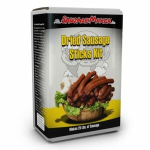Dried Sausage Sticks Kit with 19mm Collagen Casings