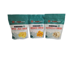 High Temp 1lb Cheese Assortment Cheddar, Pepper & Mozzarella