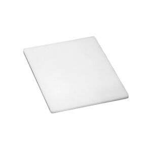 White Cutting Board, 18" x 12" x 1/2"