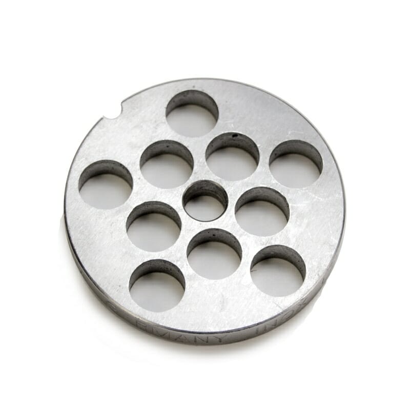 #8 Stainless Steel 1/2" Grinder Plate