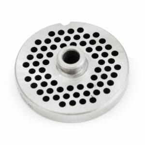 #10/12 Stainless Steel 3/16" Grinder Plate with Hub