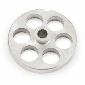 #10/12 Stainless Steel 3/4" Grinder Plate with Hub