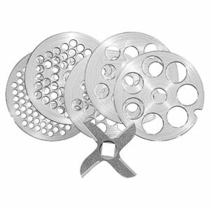 #22 Stainless Steel Grinder Plate Assortment