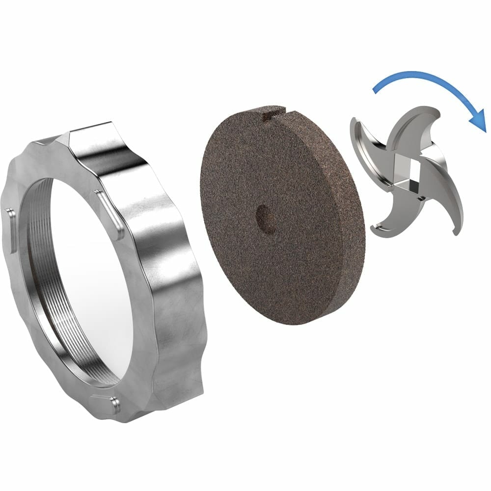 #10/12 Meat Grinder Knife & Plate Sharpening System, FINE - Image 4