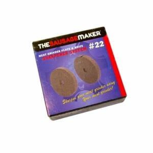 The Sausage Maker #22 Meat Grinder Knife & Plate Sharpening System