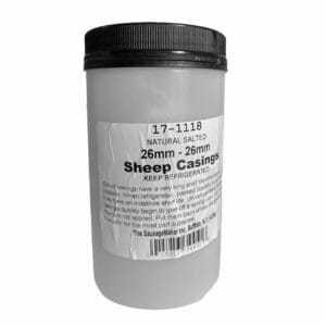 Natural Sheep Casings 26-28mm