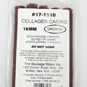 The Sausage Maker's Mahogany Collagen Casings 32mm