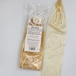 Pre-tied Collagen Middles Deer Head Print Casings 65mm