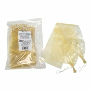 90mm (3 1/2") x 24" Collagen Casings, Pre-tied (10pcs)