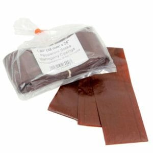 Mahogany Fibrous Pepperoni Casings 38mm