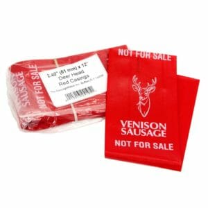 Red Fibrous Vension Printed Casings 61mm