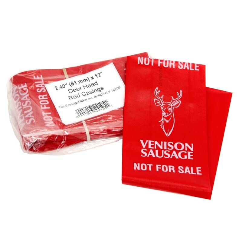 Red Fibrous Vension Printed Casings 61mm