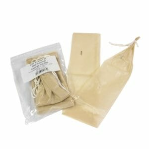 Pre-tied Clear Fibrous Summer Sausage Casing 61mm