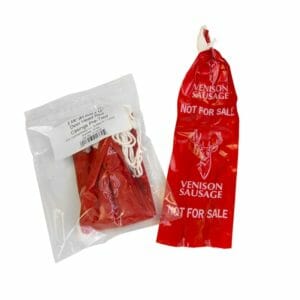 Pre-tied Red Fibrous Vension Printed Casings 61mm