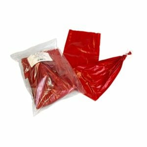 Pre-tied Red Fibrous Bologna Casings 124mm