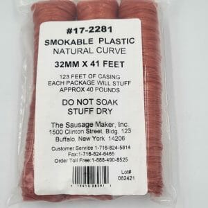 Smokable Plastic Casings 32mm