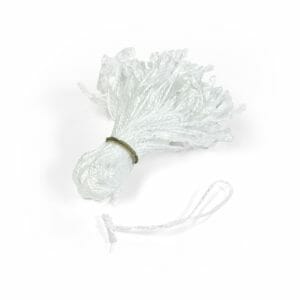 4" Pre-Tied Poly Loops, 100 Pack