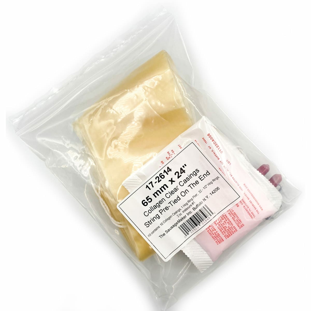 65mm x 18" Collagen Casings Kit - Image 3