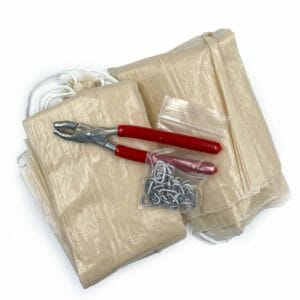 The Sausage Maker 61mm clear protein coated fibrous casing kit