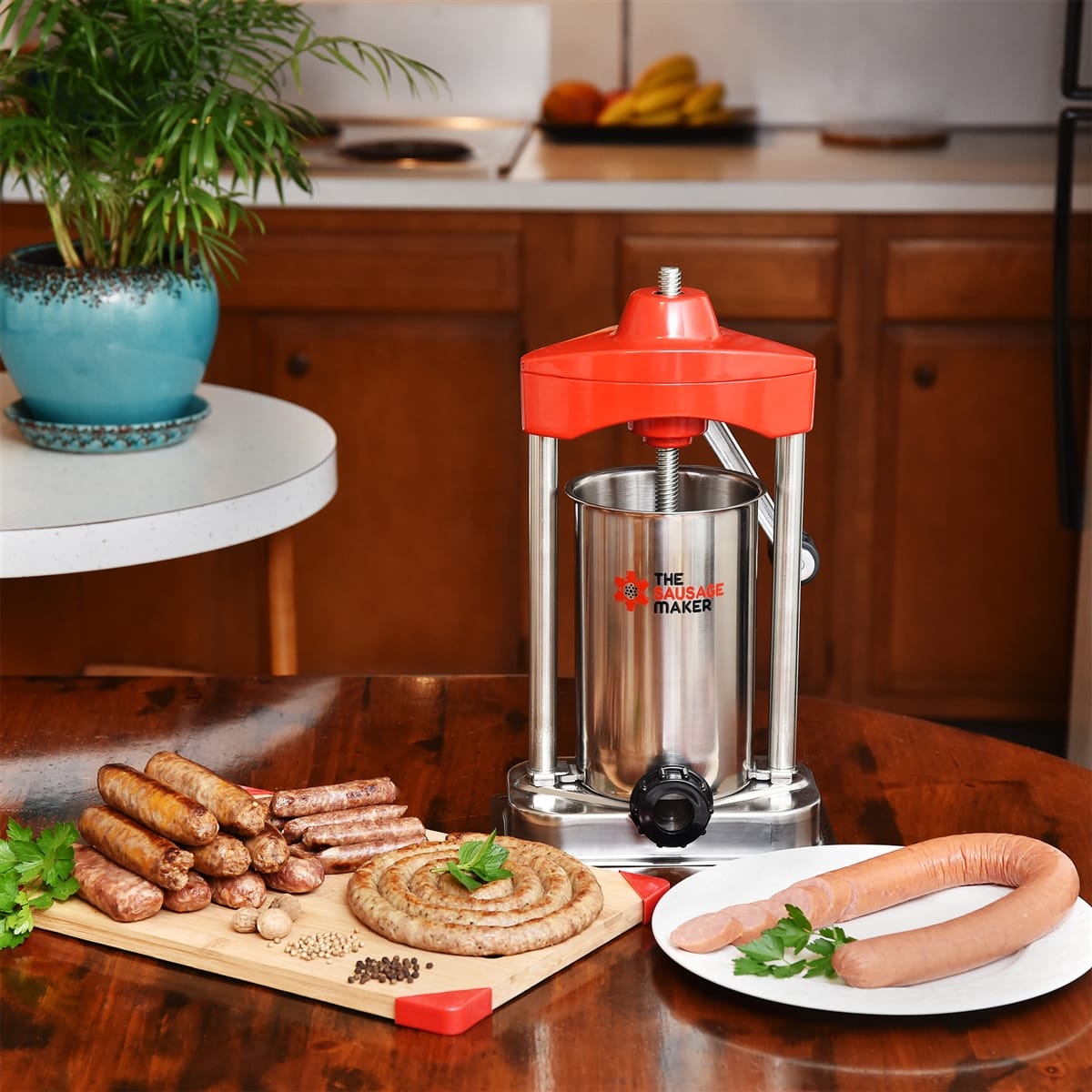 5 lb. Heavy Duty Sausage Stuffer - Image 3