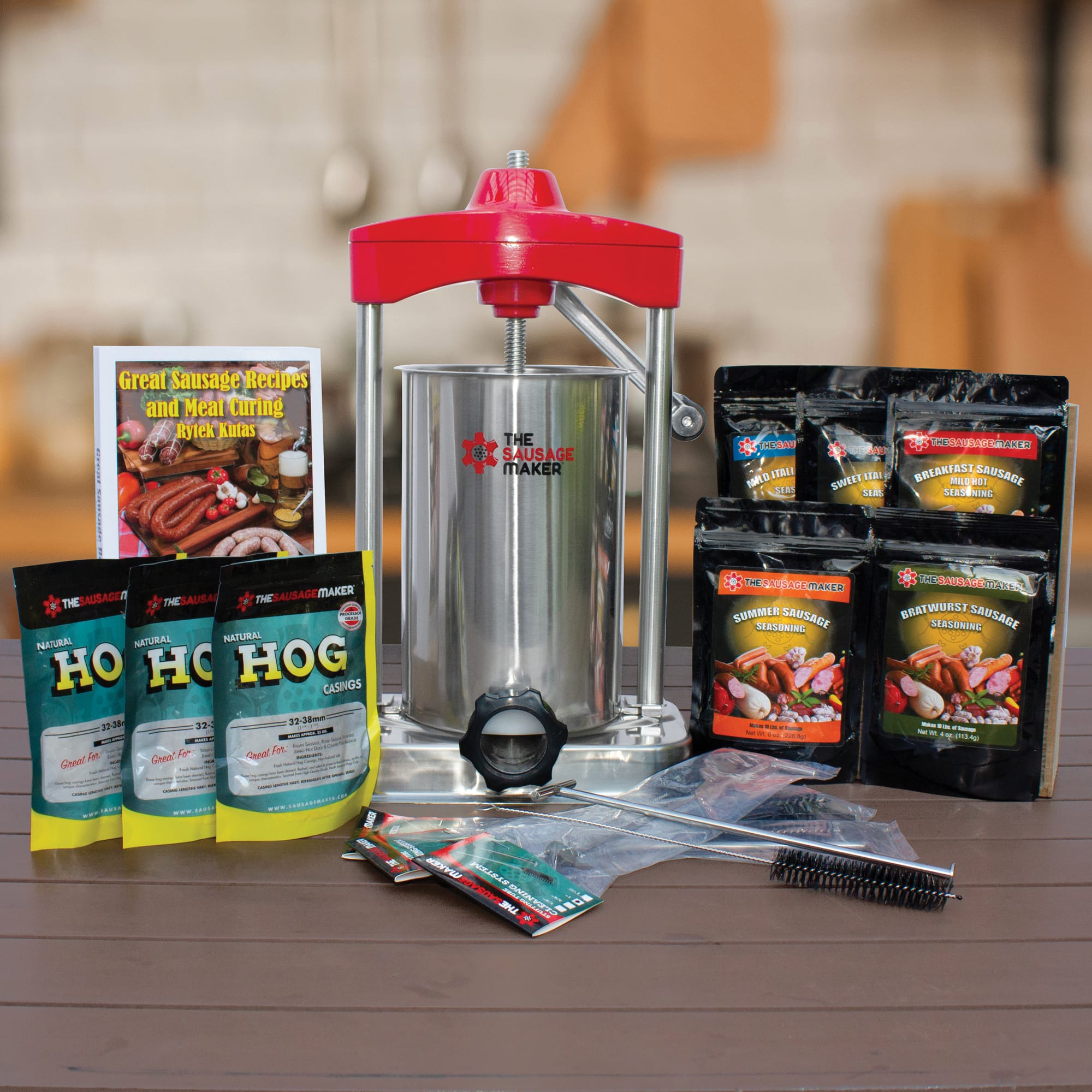 15 lb. Heavy Duty Sausage Stuffer Kit