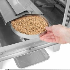 8" STAINLESS STEEL SAWDUST PAN