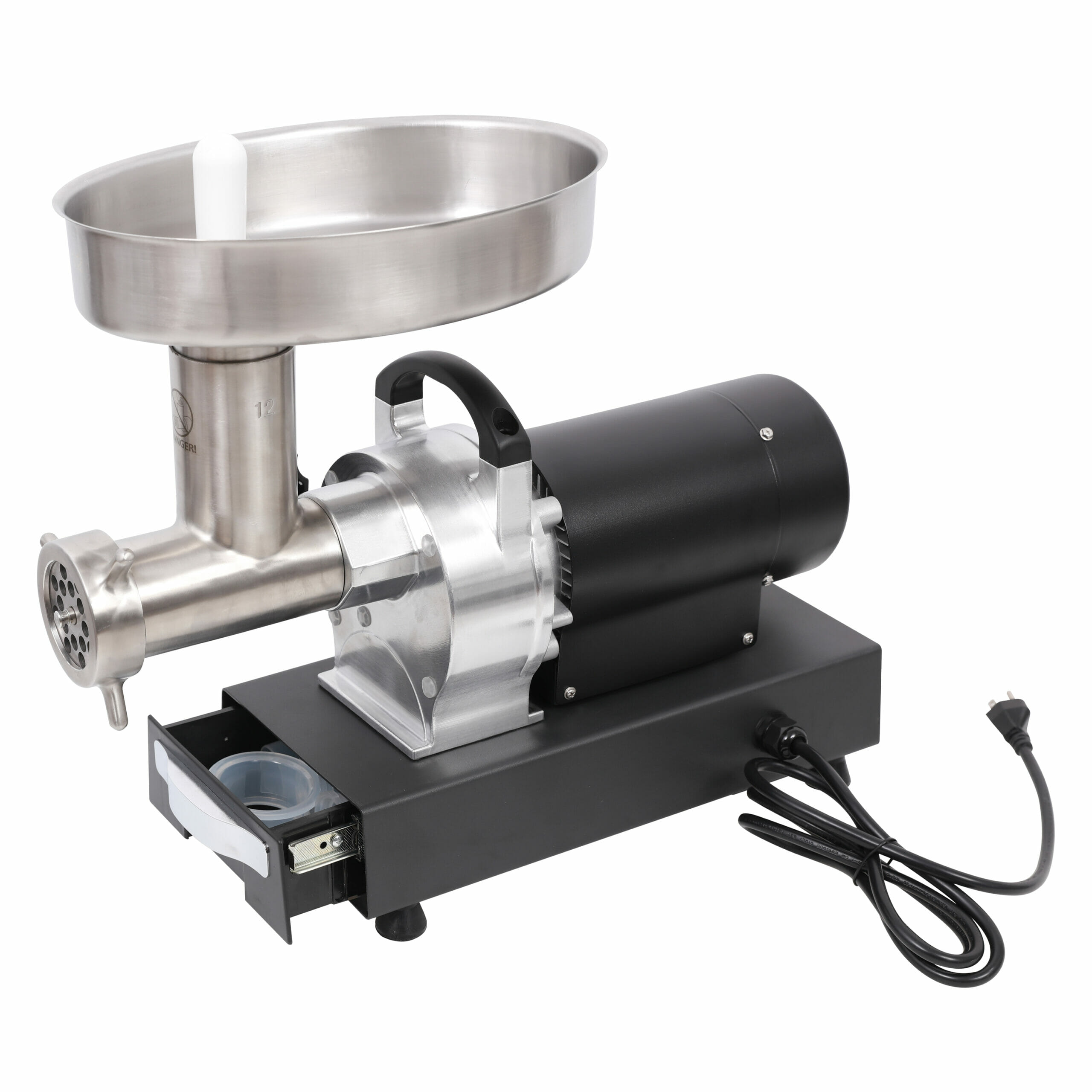 #12 meat grinder with storage