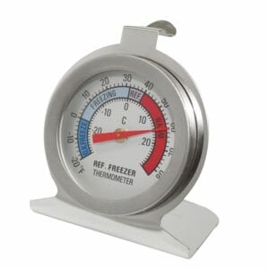 The Sausage Maker refrigerator/freezer thermometer for monitoring temperatures