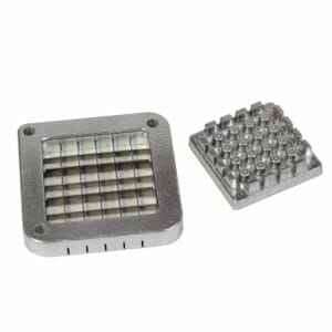 The Sausage Maker 1/2-inch French fry cutting plate and pusher for meat grinders