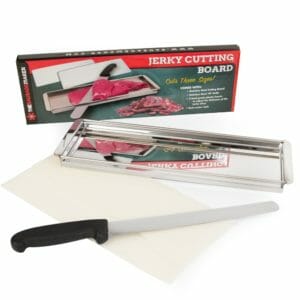Jerky Cutting Board with Knife