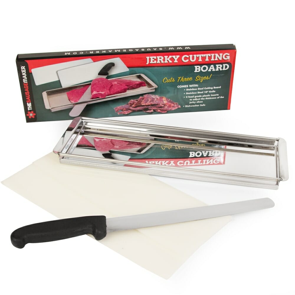 Jerky Cutting Board with Knife