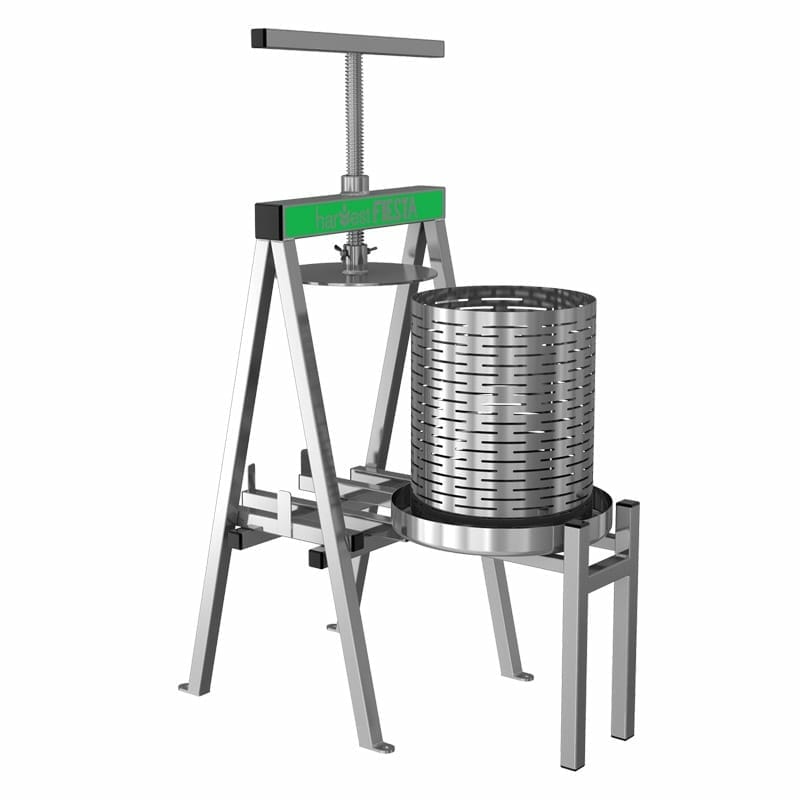 15L Stainless Steel Fruit and Wine Press - Image 2