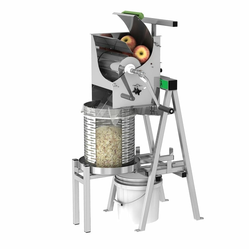 15L Stainless Steel Fruit and Wine Press - Image 3