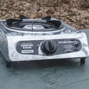 Single Burner Adjustable Camping Stove