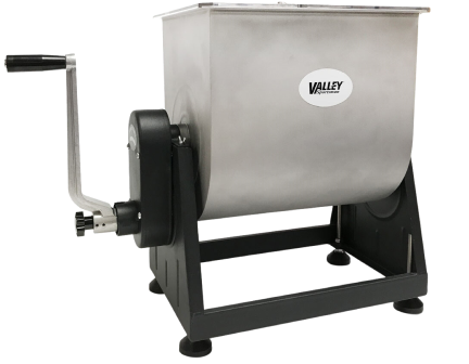 50lb capacity valley tilting meat mixer