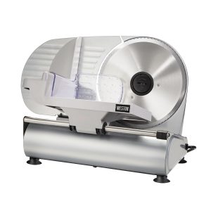 Weston 9-inch kitchen meat slicer for precise meat slicing and processing