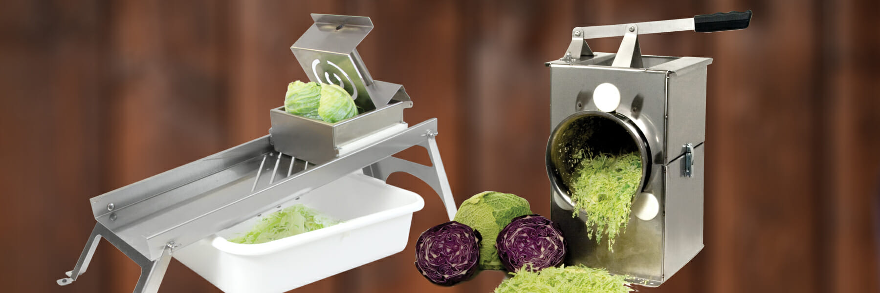 The Sausage Maker's Cabbage Shredders