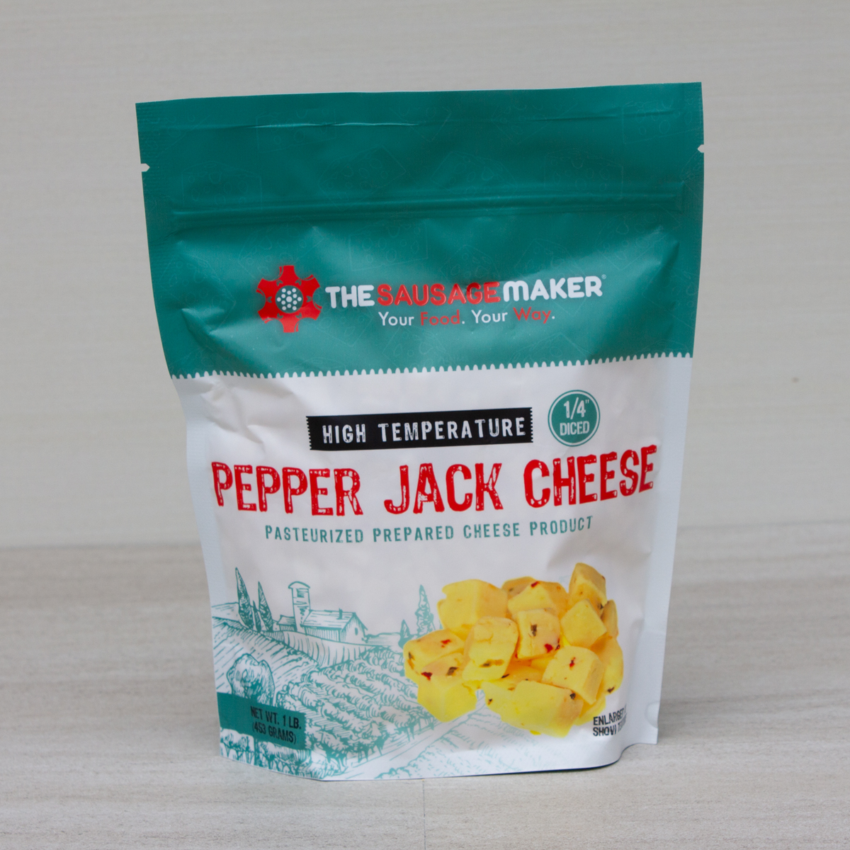 High Temp Pepper Jack Cheese 1 lb - Image 7