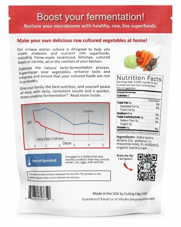 Live Vegetable Starter Cultures - Image 2