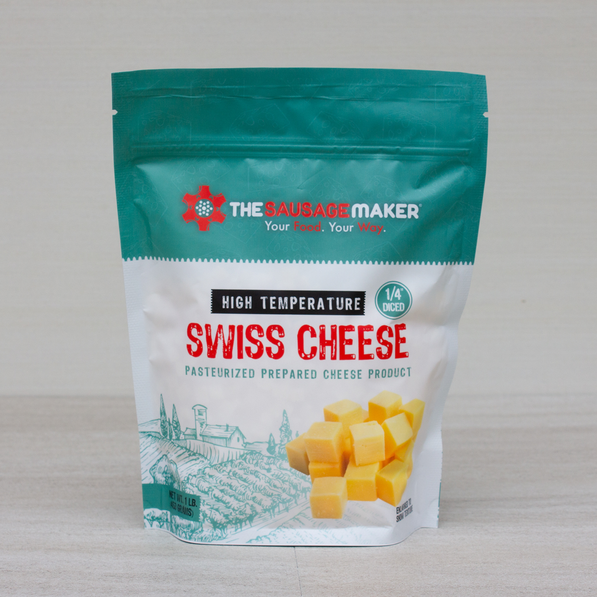 High Temp Swiss Cheese 1 lb - Image 9